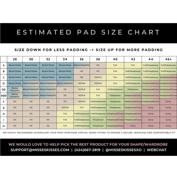 Misses Kisses Beige Petite S Original PADS - Picture 5 of 5